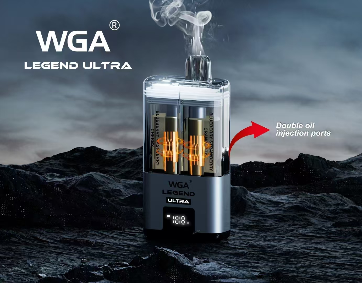 WGA Legend Ultra 30000 Dual Flavors Disposable Vape