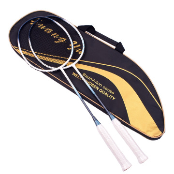Racconta da badminton in fibra di carbonio di alta qualità 4U offesa professionale durevole galfite leggera impugnatura PU