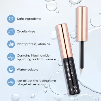 Private Label KV 3ml Natural Nourishing Eyelash Growth Serum