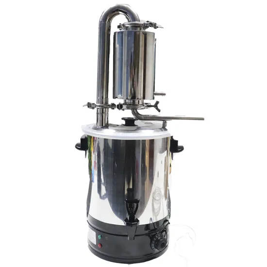 Vacuum Distillation Unit Onion Jasmine Herb Essential Oil Steam Distillation