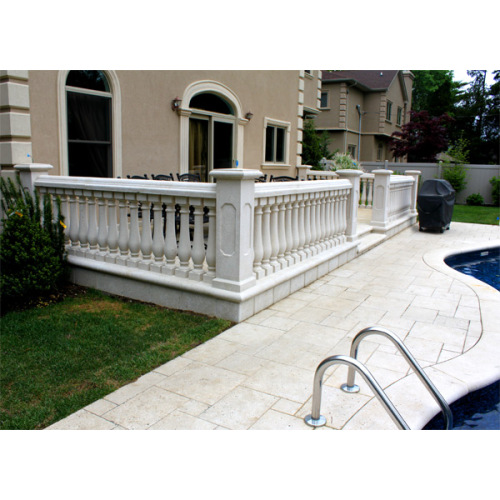 Hand Carving Stone Porch Railing