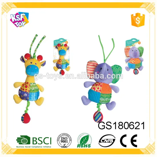 Hot selling Baby Plush Hanging Toys, Soft Toys