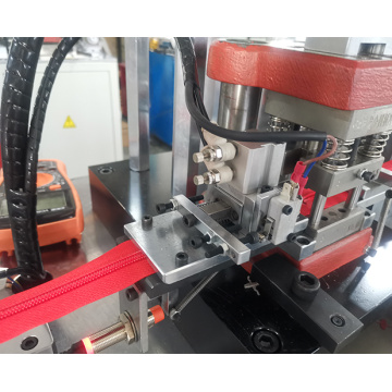 Open-End Nylon Zipper Hole Punching Machine