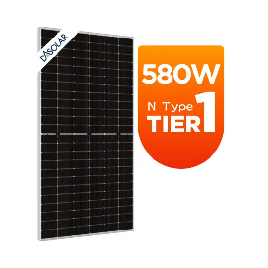 New Arrival Bifacial 580W Solar Panel for Photovoltaic Systems
