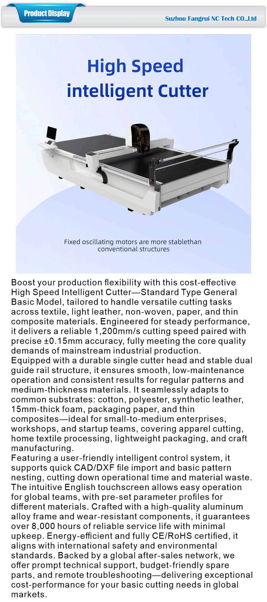 High-speed Cutting Machine -xiangqing1-FR048