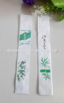 factoru direct sales and half paper cover twin bamboo chopstick