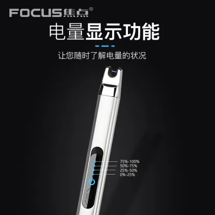 Zinc Plasma Arc Lighter - Windproof Flameless USB Electric Lighter