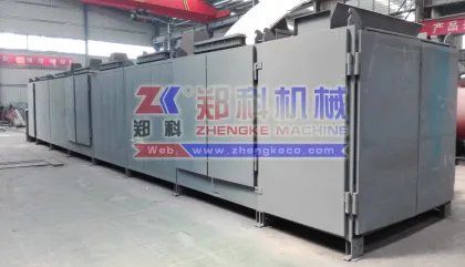 Hot sale ginger mesh belt dryer equipment