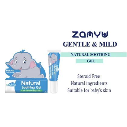 Pure Natural Soothing Gel for Baby Skin Relief and Calming