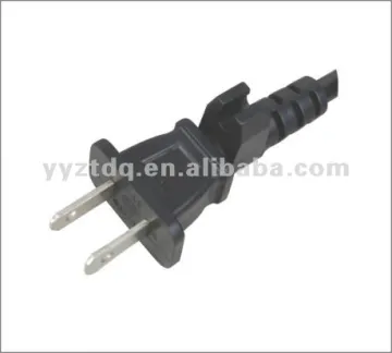 UL 2 pin power cord NISPT-1 NISPT-2