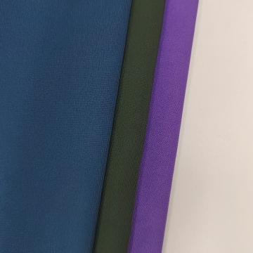 Polyester Spandex Knitted Elastic Casual Fabric Garment