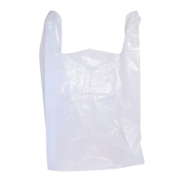 Garbage Carrier Produce Plastic Grocery T Shirt Packaging Shopping Recyclable Multi-Use Bag