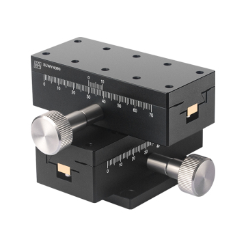 Aluminum Alloy Manual XY-axis Dovetail Groove Stage 90mm