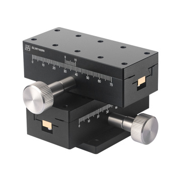 Hliníková slitina Ruční stolek s rybinovou drážkou v ose XY 90 mm