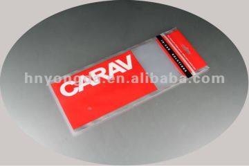 Red LDPE Bag For Car Installation Kit