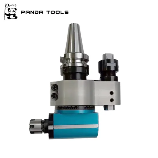 90 Degree Angle Head Machine Tool Accessories for CNC BT/CAT/ER Systems