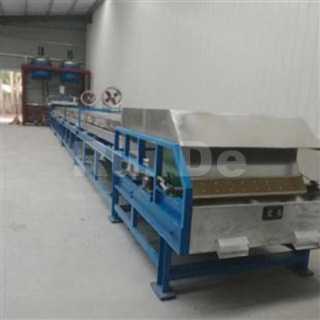 Herbicide steel belt granulator