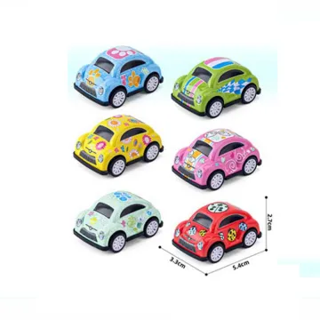 Diecast Model Car Set: EPT Boomerang Car Pull-Back Racing Toys for Kids