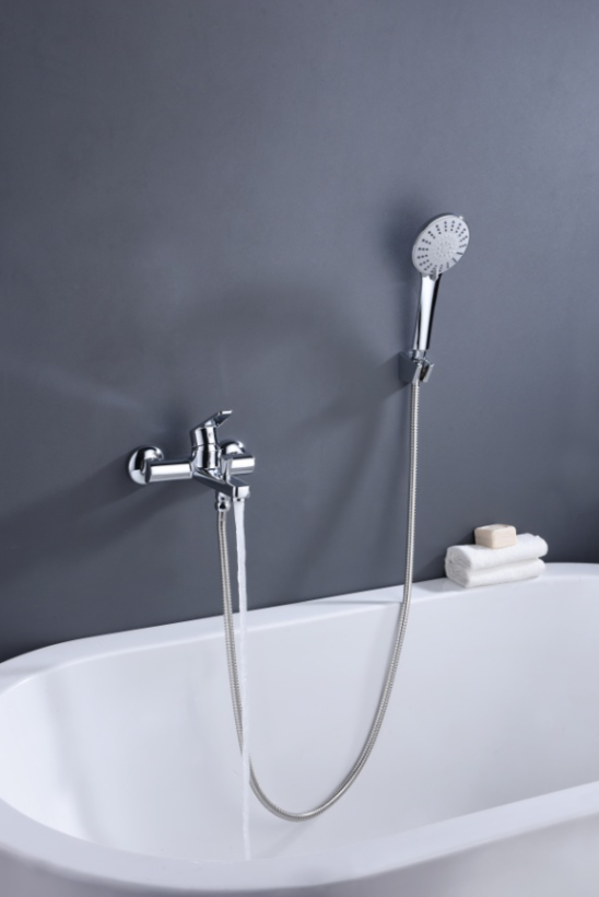 Wall-mounted Bath Tub Mixer Easy To Clean