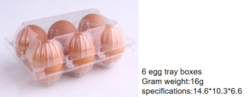 24 Holes PET Plastic Egg Tray