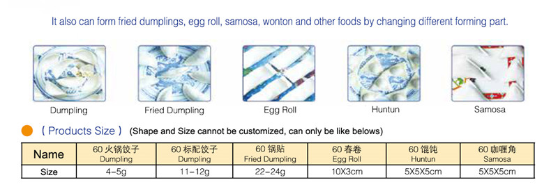 Popular Large Empanada And Commercial Dumpling Making Machine: 110v ...