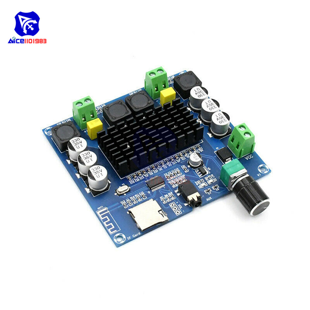 diymore TPA3116 Bluetooth 4.1/ Bluetooth 5.0 Digital Power Amplifier Board 50Wx2/100Wx2 Audio Stereo Amplifier Module DC 12 -30V