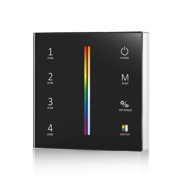 Skydance T25 RF 2.4G 4 Zona RGB+CCT Touch Panel Controller