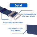 Senior Navy Metal Buckle Gait Belt