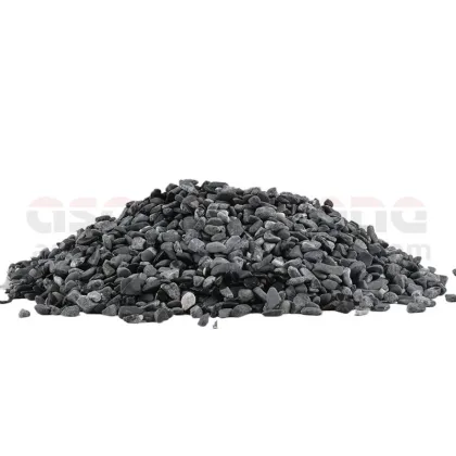 Wholesale Natural Black Tumbled Pebbles and Cobbles