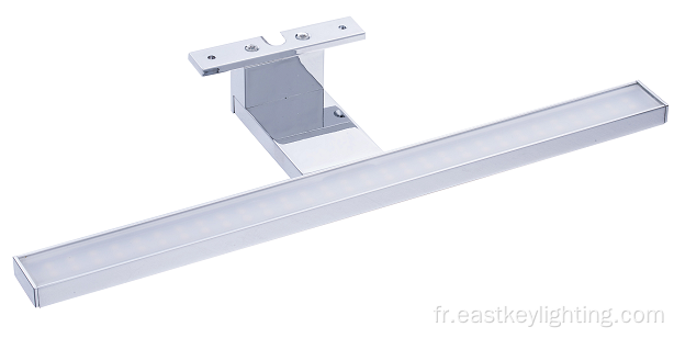 Lumière de salle de bain LED sur le miroir