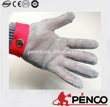 butcher protection stainless steel wire mesh glove