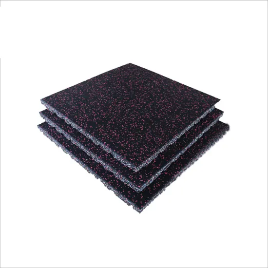 Gym rubber floor mat shock mat indoor floor mat for sound insulation of treadmills