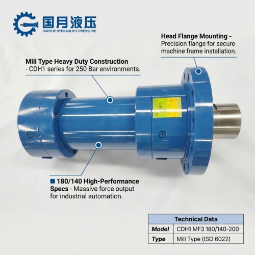 CDH1 MF3 Mill Type Hydraulic Cylinder
