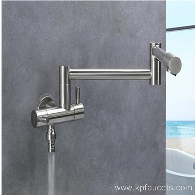 Multifunction Chrome Plated Gold Faucet