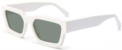 C6 Acetate Sunglasses White
