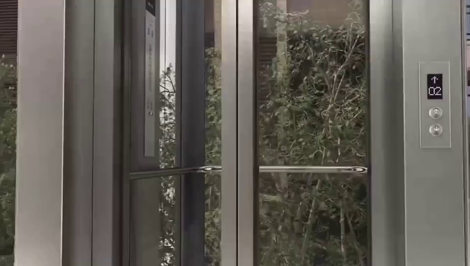 Hospital-Grade Medical Elevator with Braille Button