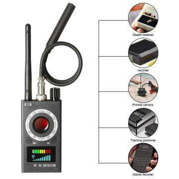 Φορητή θύρα USB C Θύρα K18 GPS Signal Lens RF Tracker: Mini Hidden Camera &amp; GSM Spy Bug Setector