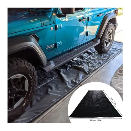 8'6\" x 20' Garage Floor Mat for Car Containment: Protecting Your Garage Floors