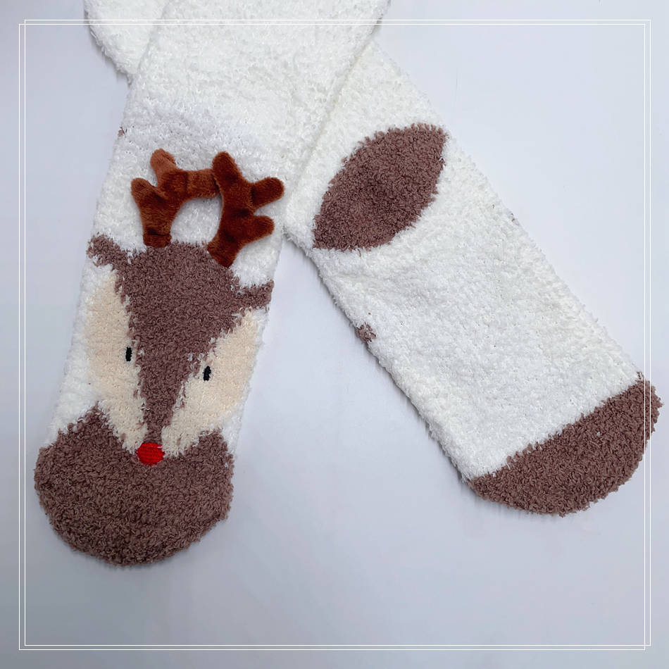 Slipper Socks Women Socks Cosy Socks Winter 6 Jpg