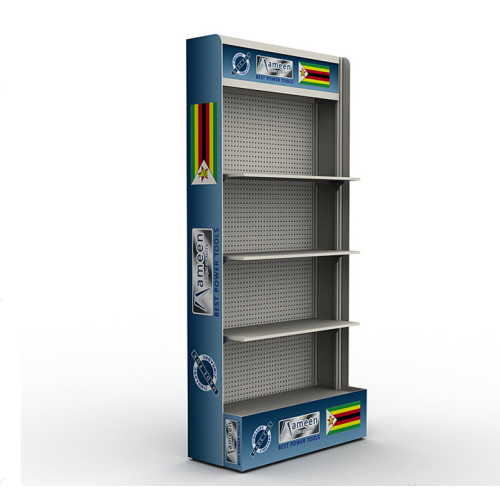 PVC display stand use for supermarket retail shop