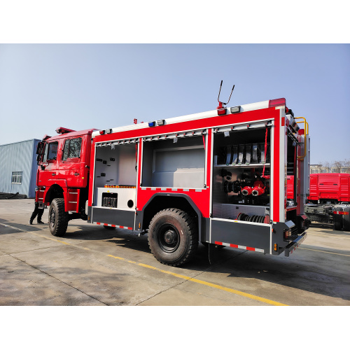 Shacman 4x4 Rescue Fire Fighting Truck