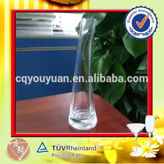 175mm tall small clear glass vases cheap