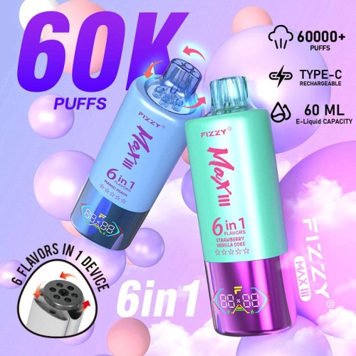 Fizzy 60k Disposable Cigarette Vape Best Wholesale Poland