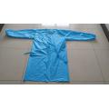 disposable cpe isolation gown  with back closed