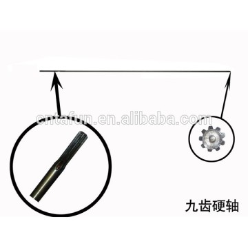 9 teeth shaft for brush cutter