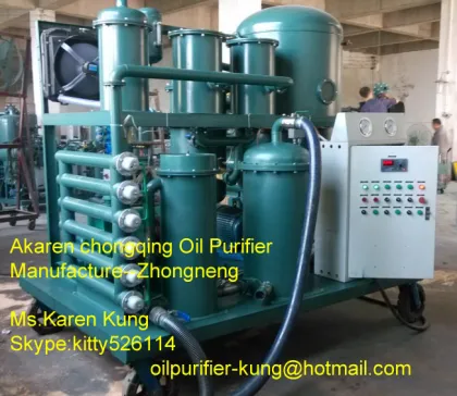Lube oil regeneration purifier oil purification oil filter
