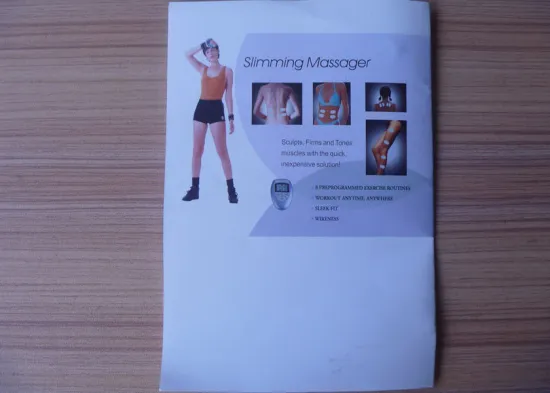 Slimming Beauty Reusable Digital Therapy Blue, Black Digital Therapy Massager For Fat Burning