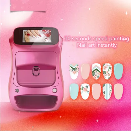Professional Cheap 3D Art Nail Printer with Digital Screen