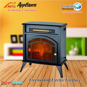 Stand Alev Benzetimli Elektrik Şömine