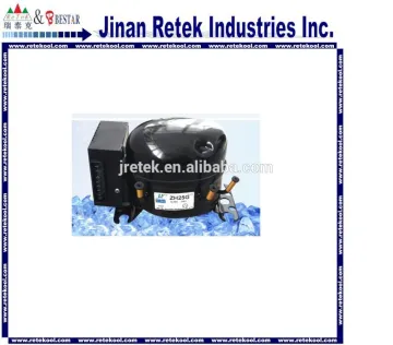 Portable car refrigerator dc compressor